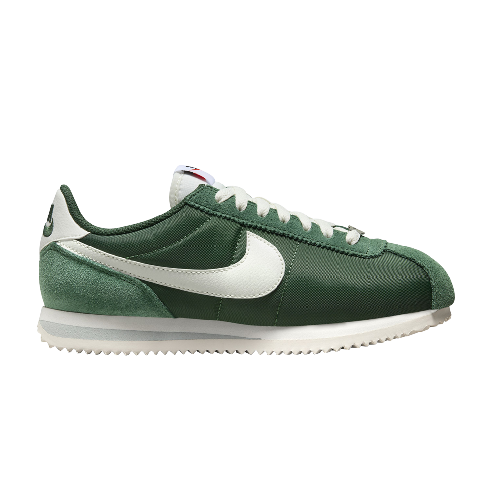 Pre-owned Nike Wmns Cortez 'fir' In Green