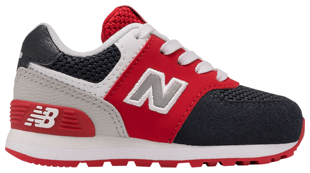 New Balance 574 Toddler Eclipse Red