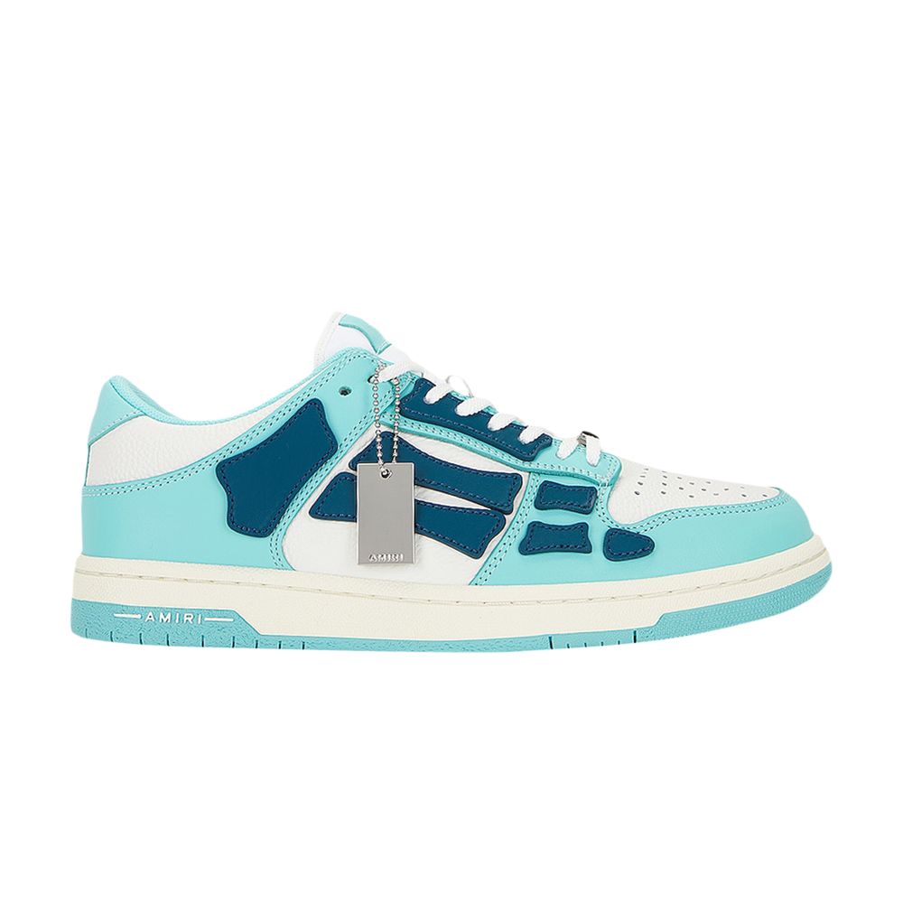 Amiri Amiri Skel Top Low 'Teal Slate Blue' | Men's Size 43