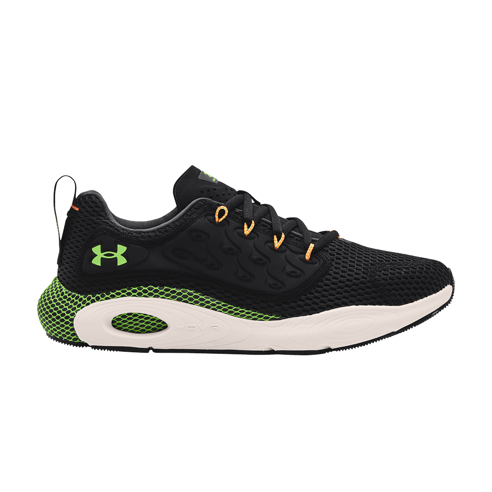 Pre-owned Under Armour Hovr Revenant 'black Lime Quirky'
