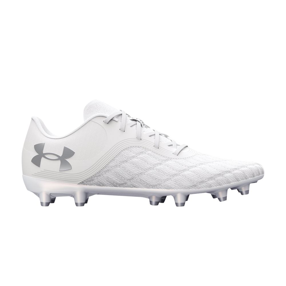 Pre-owned Under Armour Magnetico Pro 3 Fg 'white Metallic Silver'