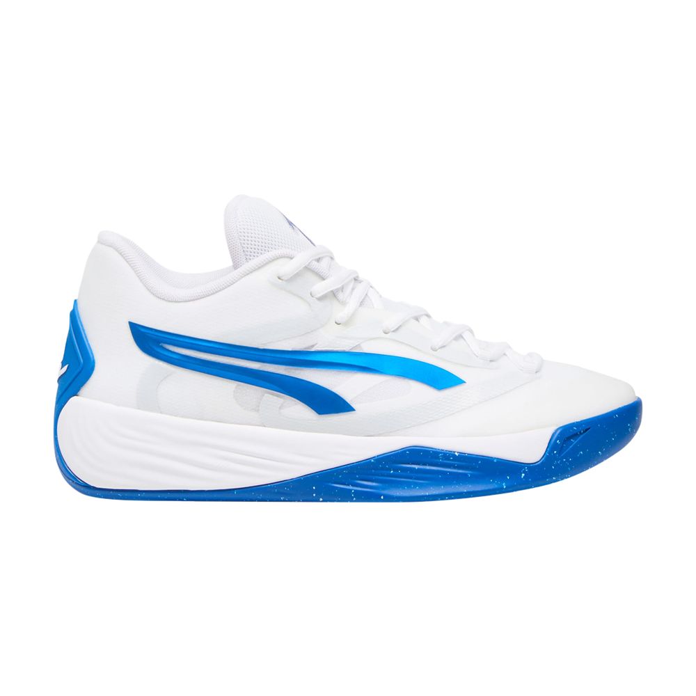 Pre-owned Puma Wmns Stewie 2 Team 'white Blue'