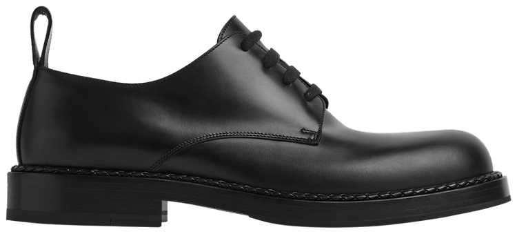 Bottega Veneta Strut Lace Up Black