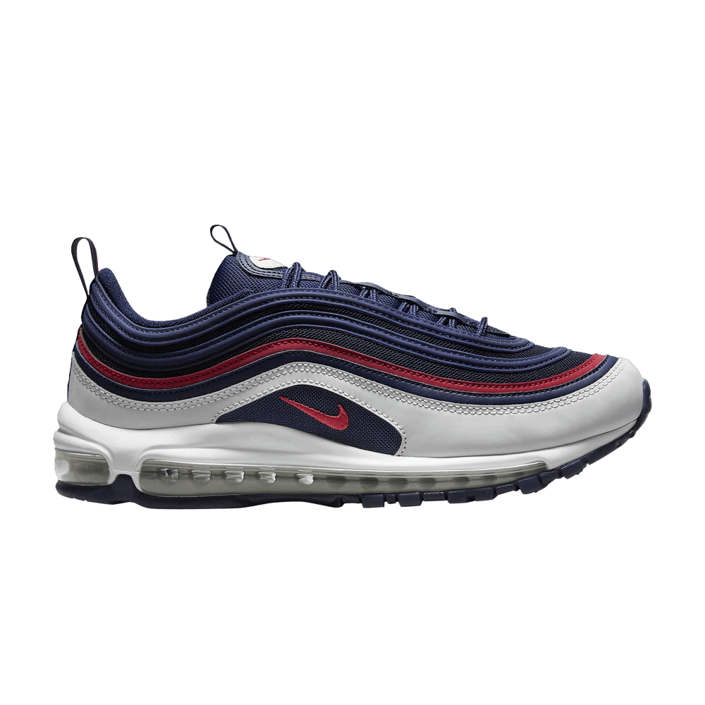 navy blue and red air max 97