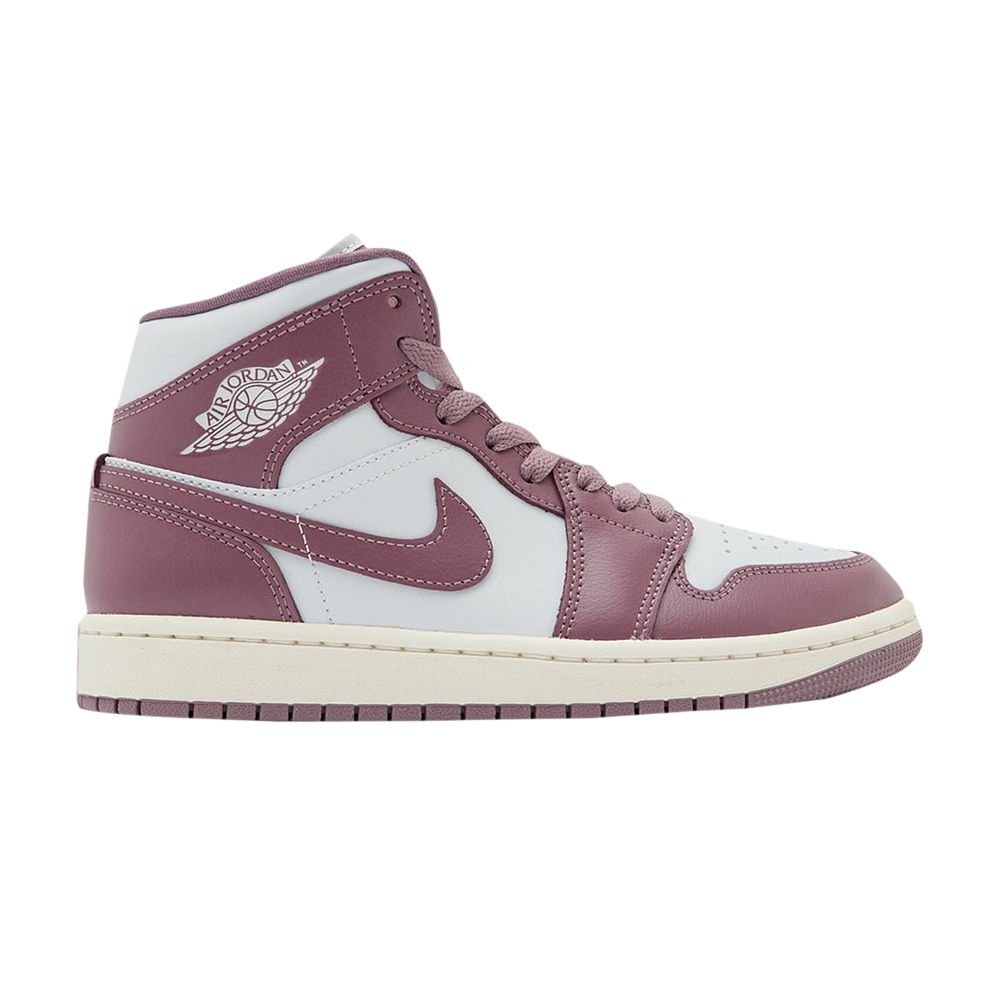 Pre-owned Air Jordan Wmns  1 Mid 'sky J Mauve' In Purple