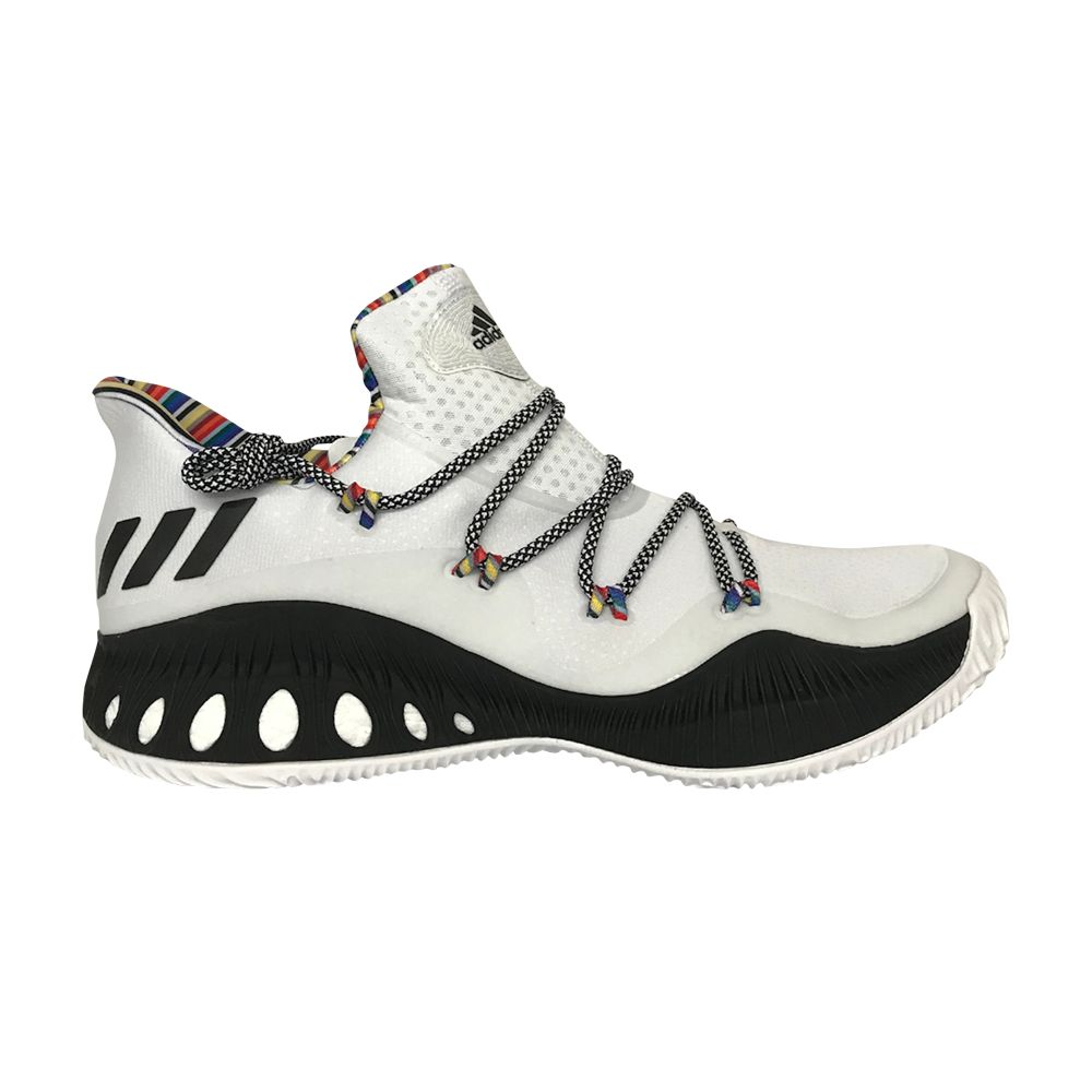 adidas Crazy Explosive Low 'BHM' | White | Men's Size 13.5 - BY4517