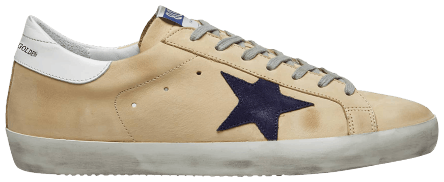 Buy Golden Goose Superstar 'Cream Blue' - G35MS590 Q19 | GOAT
