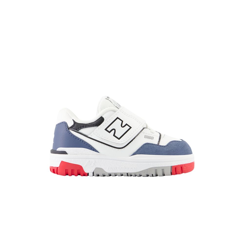 Pre-owned New Balance 550 Bungee Lace Toddler 'usa' | White | Infant Size 4