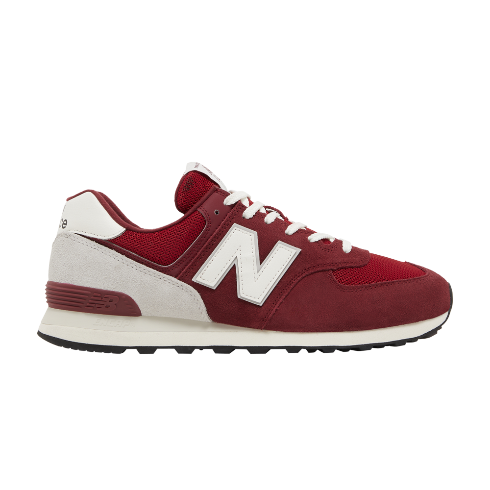 Pre-owned New Balance 574 'classic Red White'