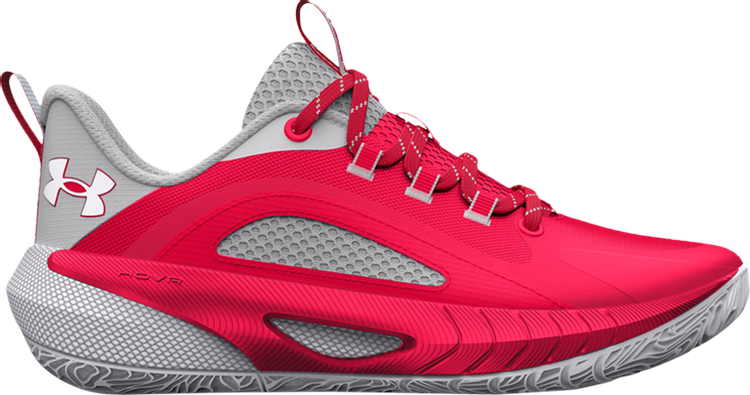 Wmns HOVR Ascent 2 'Red Halo Grey'