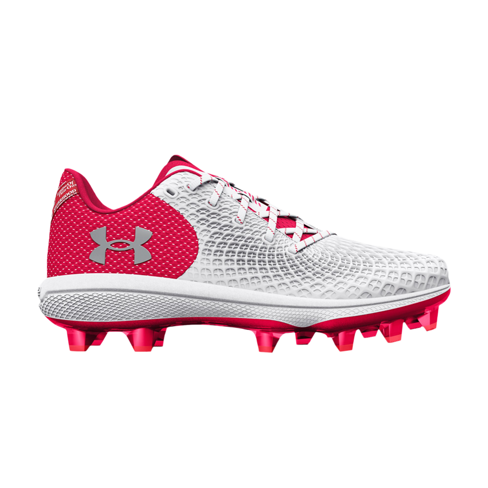 Pre-owned Under Armour Wmns Glyde 2 Mt Tpu 'white Red'