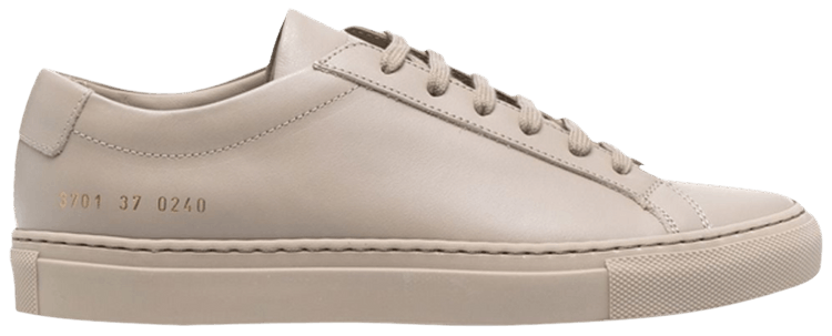 Buy Common Projects Wmns Achilles Low Taupe 3701 0240 GOAT UK
