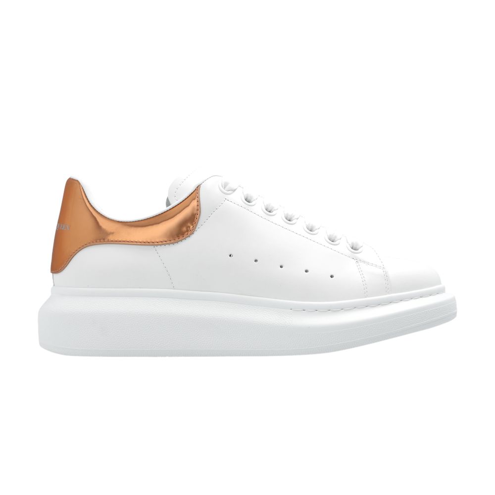 Pre-owned Alexander Mcqueen Wmns Oversized Sneaker 'white Rose Gold' | Women's Size 35