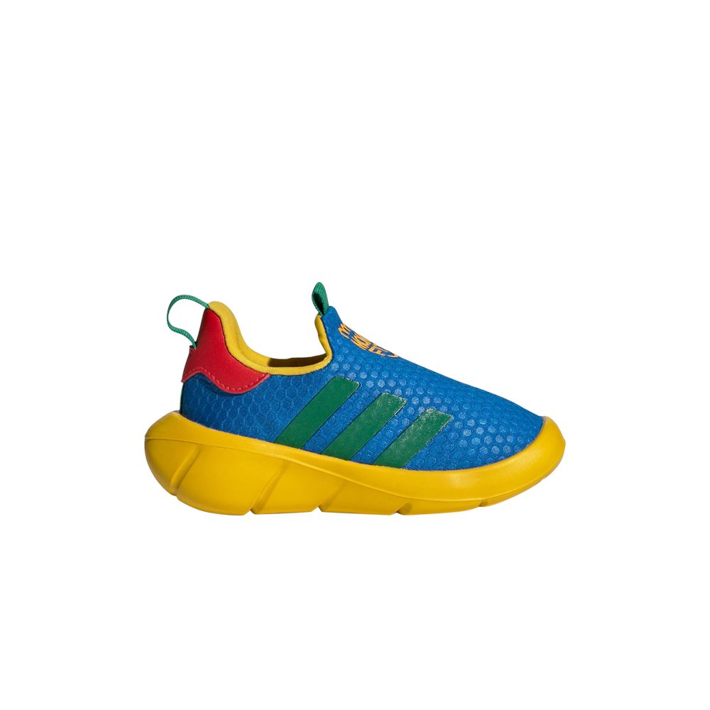 Pre-owned Adidas Originals Adidas Monofit Slip-on I 'shock Blue Yellow' | Infant Size 6