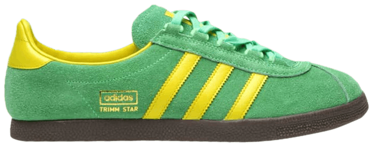 adidas trimm star green yellow