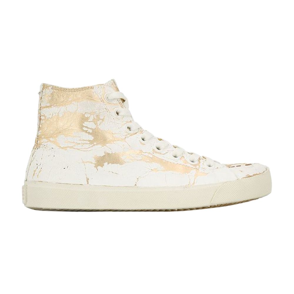 Pre-owned Maison Margiela Wmns Tabi High 'white Gold' | Women's Size 36