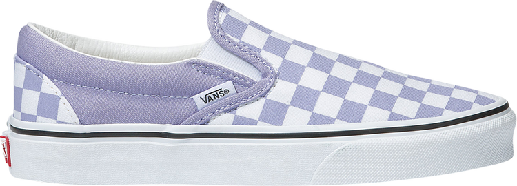 Buy Classic Slip-On 'Checkerboard - Purple Heather' - VN0A5AO8ZS0 | GOAT