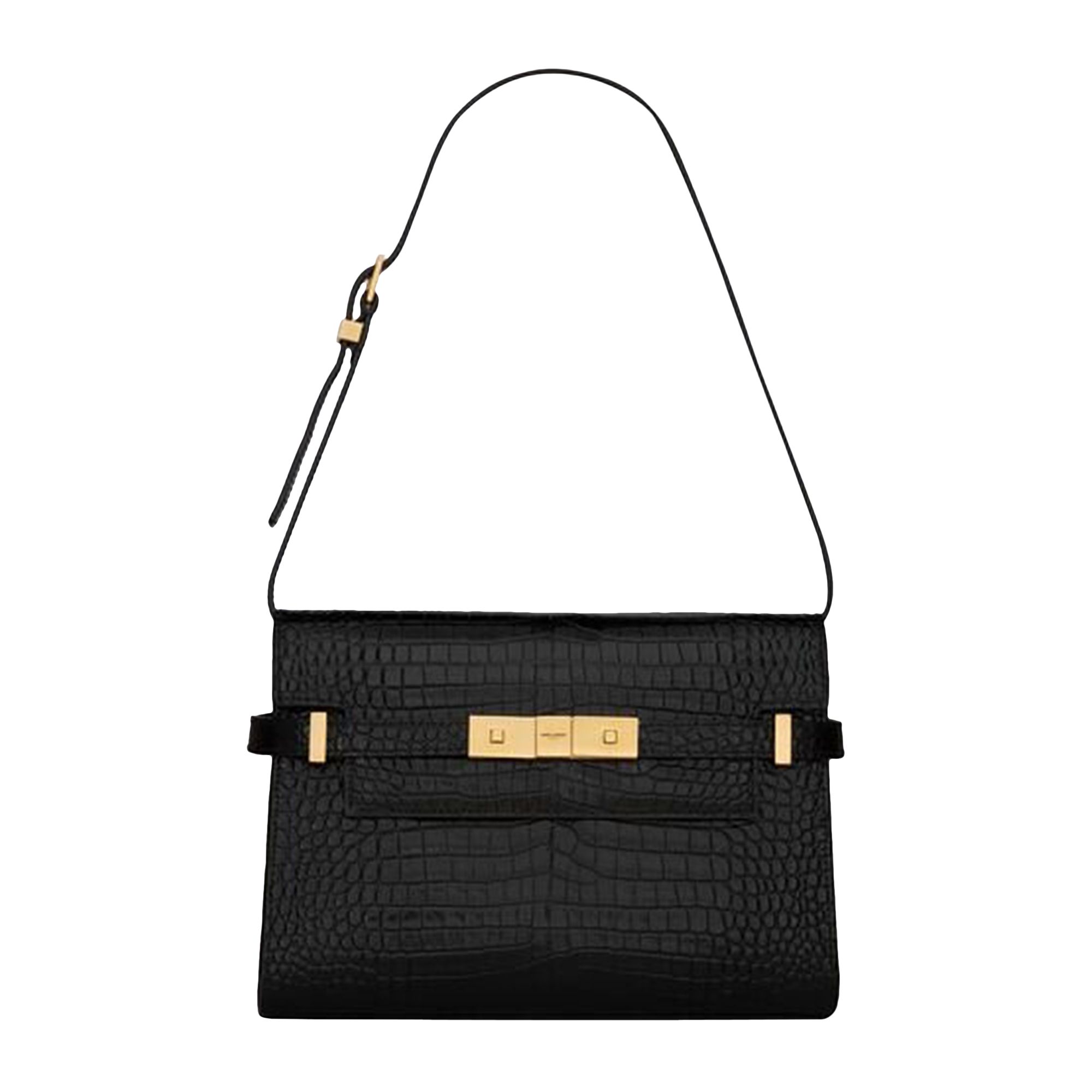 Saint Laurent Manhattan Small Shoulder Bag 'Black' | Women's Size Onesize