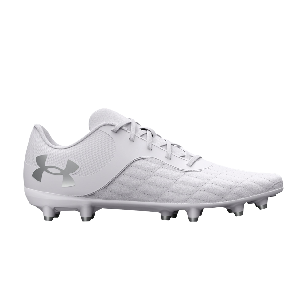 Pre-owned Under Armour Magnetico Select 3 Fg 'white Metallic Silver'