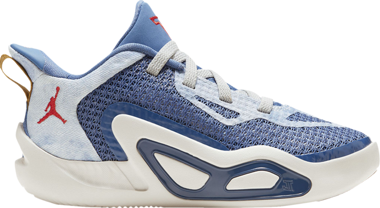 Nike Jordan Tatum 1 PF Jayson Denim Blue Men Basketball Shoes Sneaker  DZ3321-400