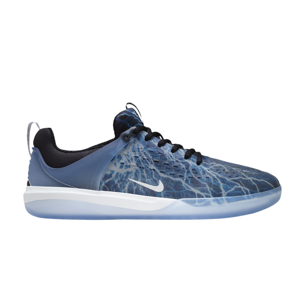 Pre-owned Nike Zoom Nyjah 3 Sb 'trouble At Home' In Blue
