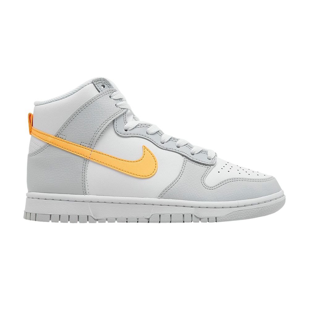 Pre-owned Nike Wmns Dunk High 'platinum Melon Tint' In Grey