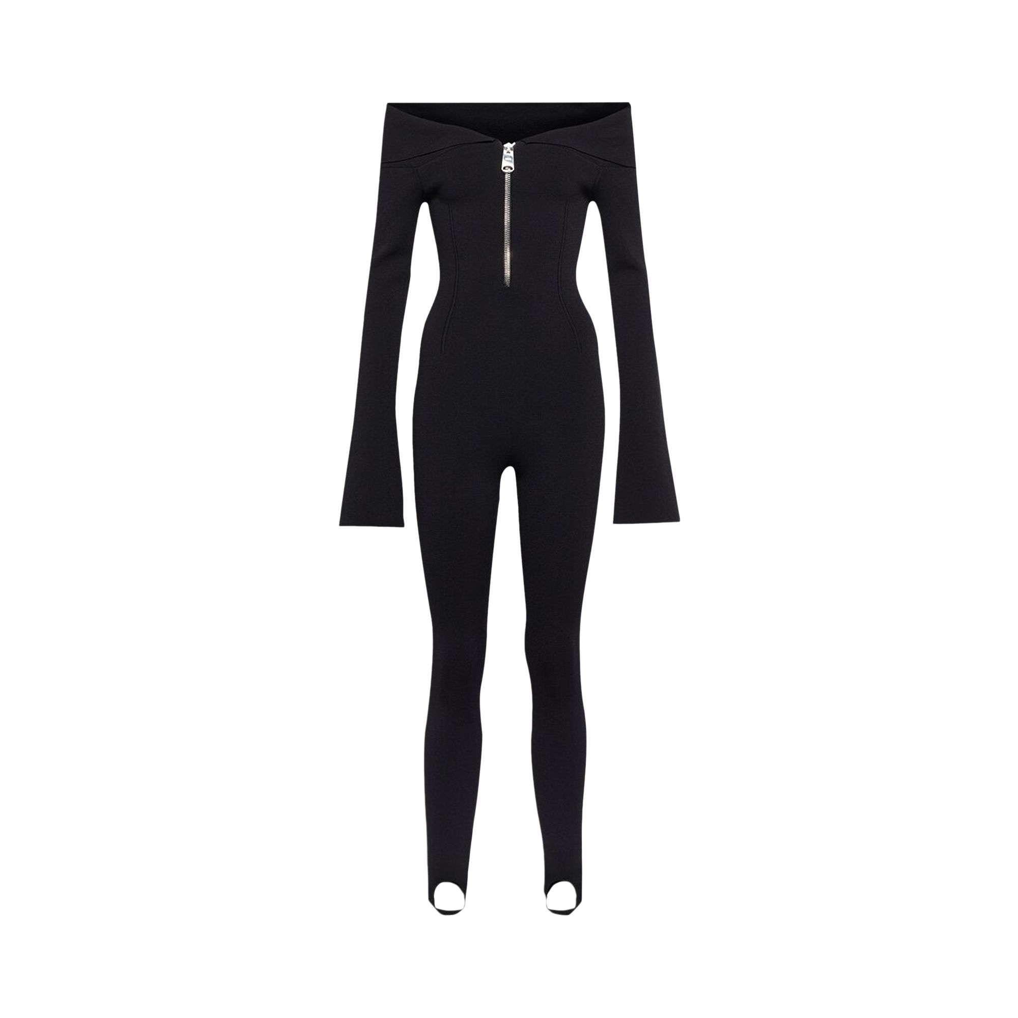 Pre-owned Khaite Trinity Catsuit 'black' | Women's Size Xs