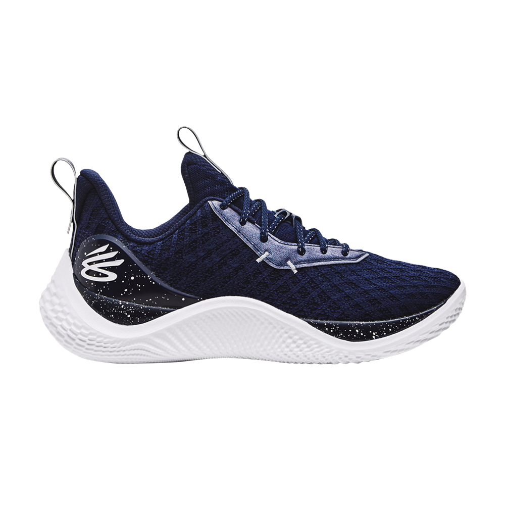Pre-owned Curry Brand Curry Flow 10 Team 'midnight Navy' In Blue