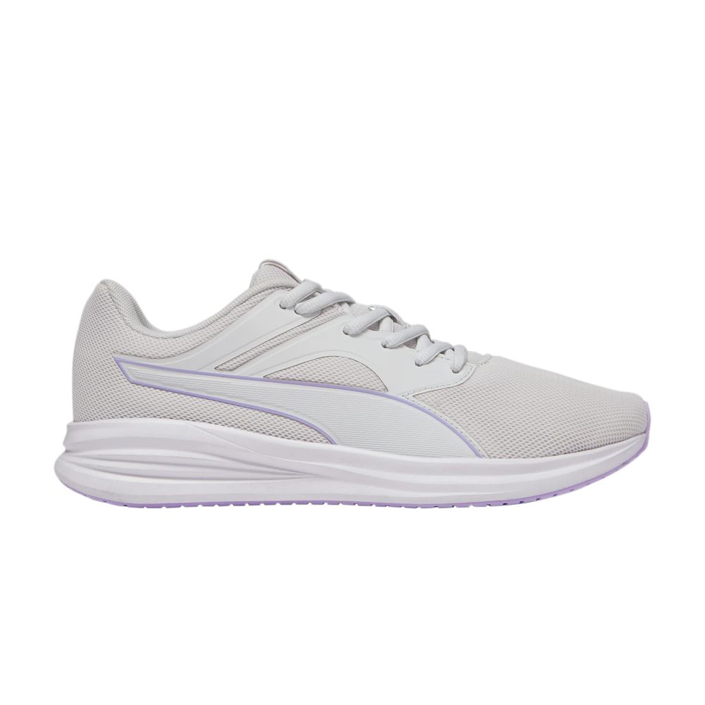 Puma Wmns Transport 'Feather Grey Vivid Violet' | Women's Size 9 - 378156-26