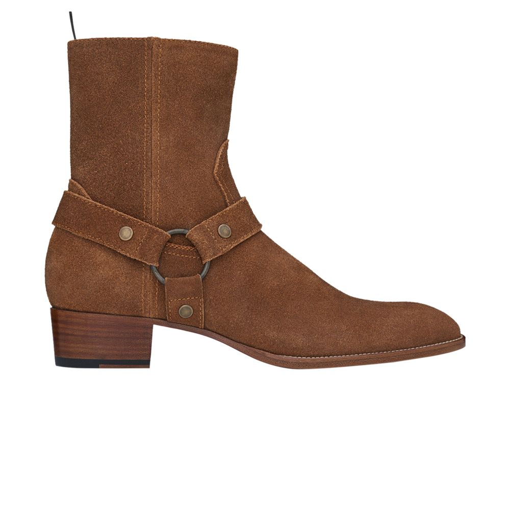Saint Laurent Saint Laurent Wyatt Harness Boot 'Nut' | Brown | Men's Size 40