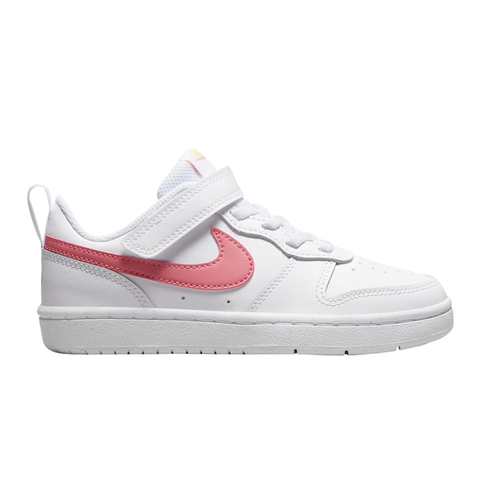 Pre-owned Nike Court Borough Low 2 Psv 'white Coral Chalk' | Kid's Size 1