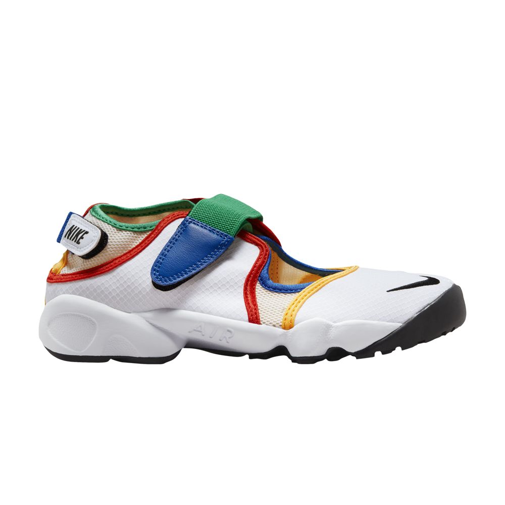 Pre-owned Nike Wmns Air Rift Breathe 'primary Colors' In White