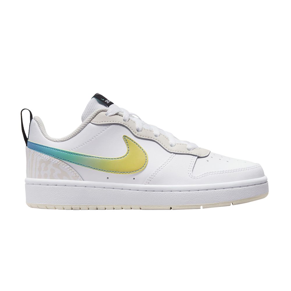 Pre-owned Nike Court Borough Low 2 Se Gs 'unlock Your Space' | White | Kid's Size 3.5