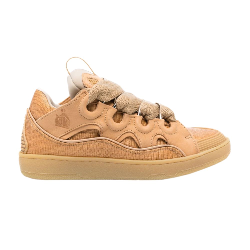 Pre-owned Lanvin Wmns Curb Sneakers 'brown' | Women's Size 42