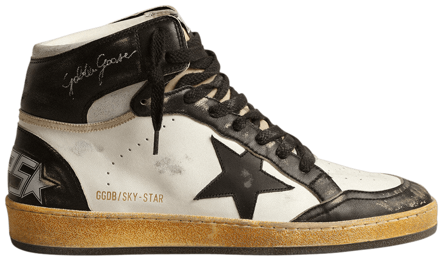 Buy Golden Goose Sky Star High 'Black White Ice' - GMF00230 F004076
