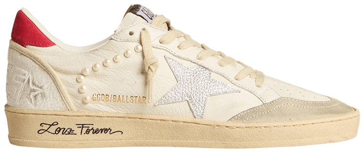 Size 4.0 Golden Goose Wmns Ball Star Love Forever