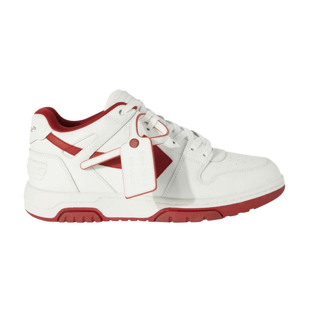 Pre-owned Off-white Out Of Office 'white Burgundy' | Men's Size 40