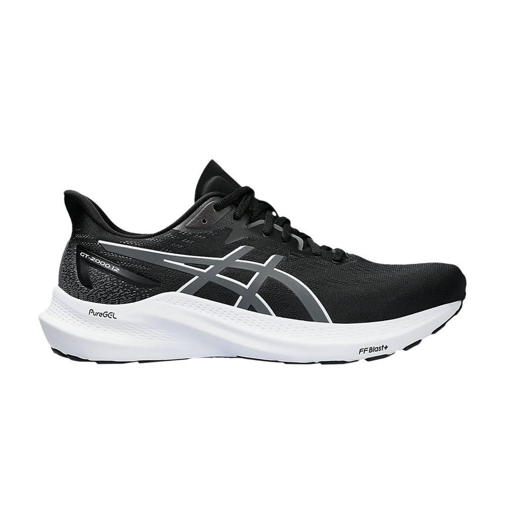 Pre-owned Asics Gt 2000 12 Wide 'black Carrier Grey'