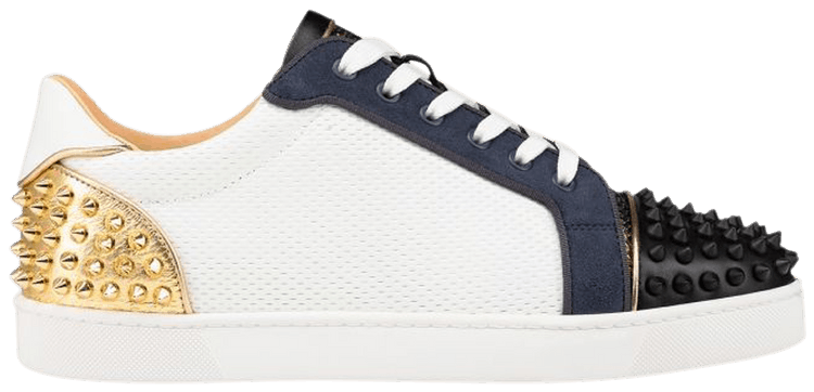 ルブタン スニーカー シューズ Seavaste 2 Orlato 1230189 Shoes Buy Christian Louboutin Seavaste 2 Orlato Flat 'Navy Gold