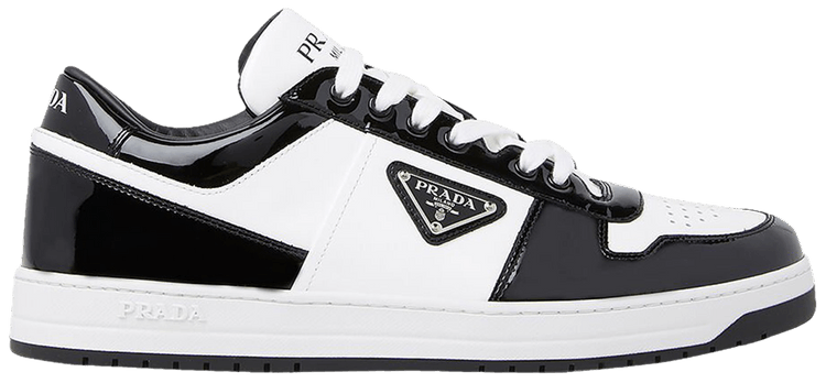 Prada Downtown Leather 'Black White Patent'