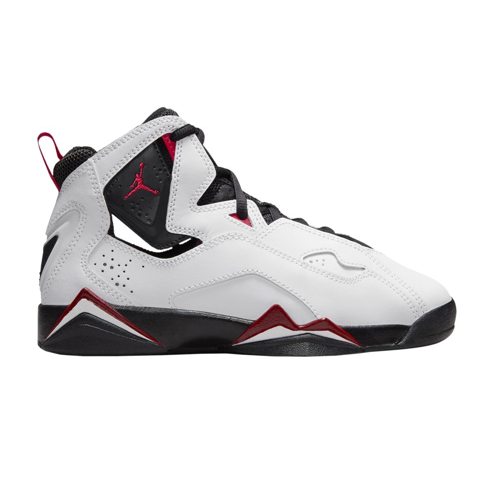 Pre-owned Air Jordan Jordan True Flight Gs 'cardinal' | White | Kid's Size 3.5