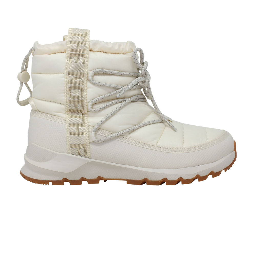 Pre-owned The North Face Wmns Thermoball Lace Up 'vintage White' In Cream