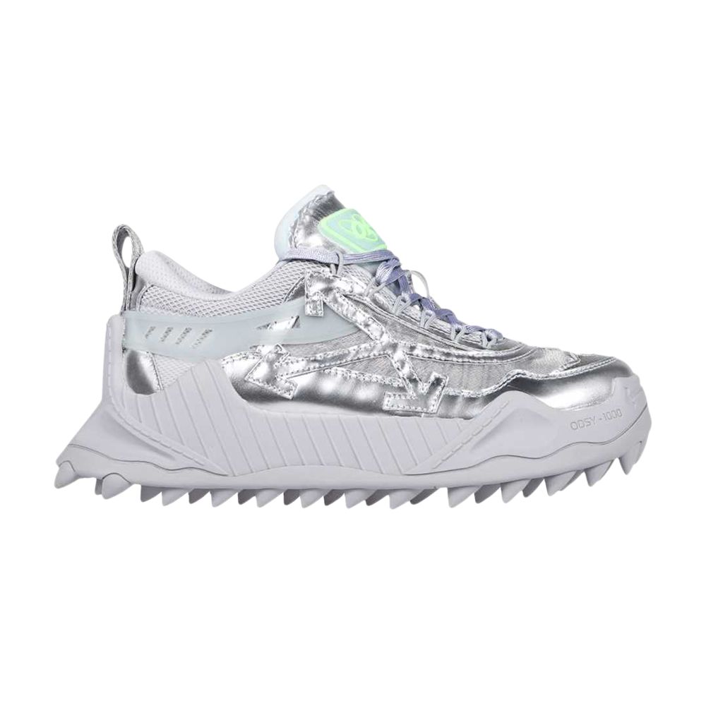 Pre-owned Off-white Wmns Odsy-1000 Special 'silver' | Women's Size 5