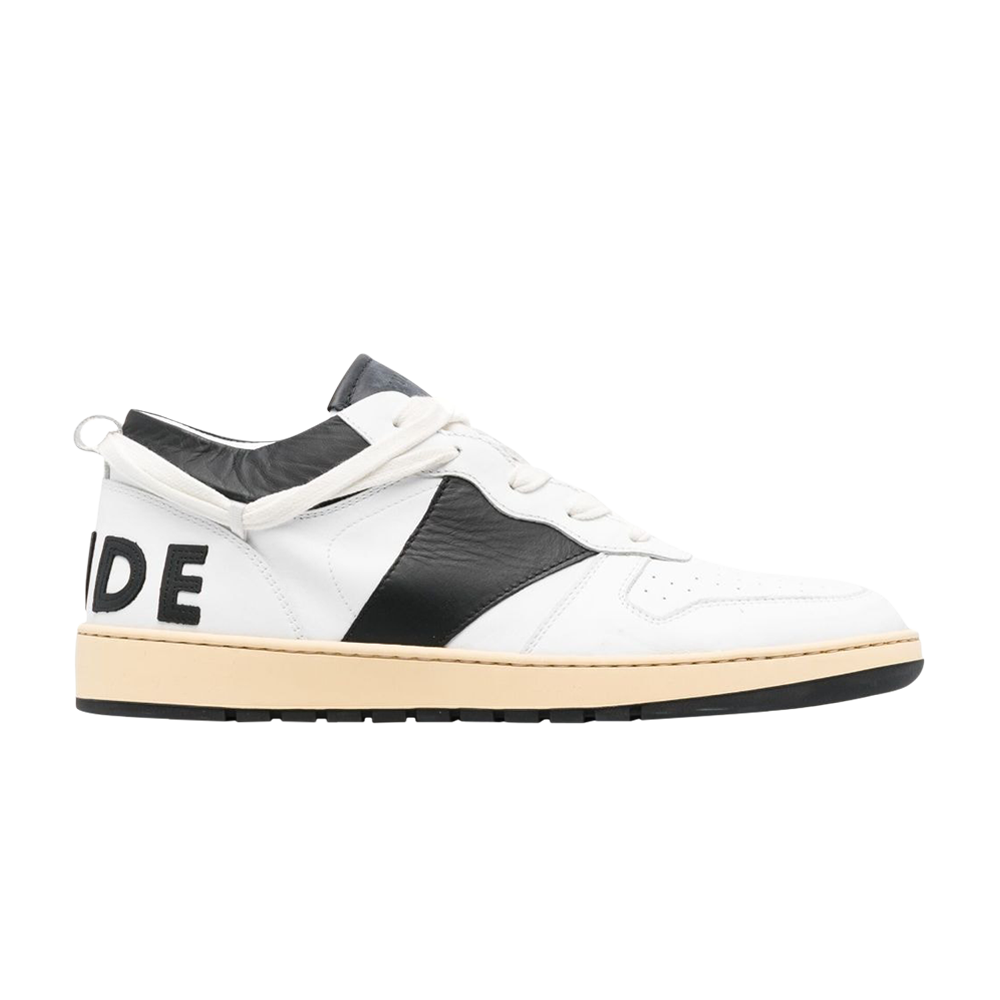 Pre-owned Rhude Rhecess Low 'white Black' 2023