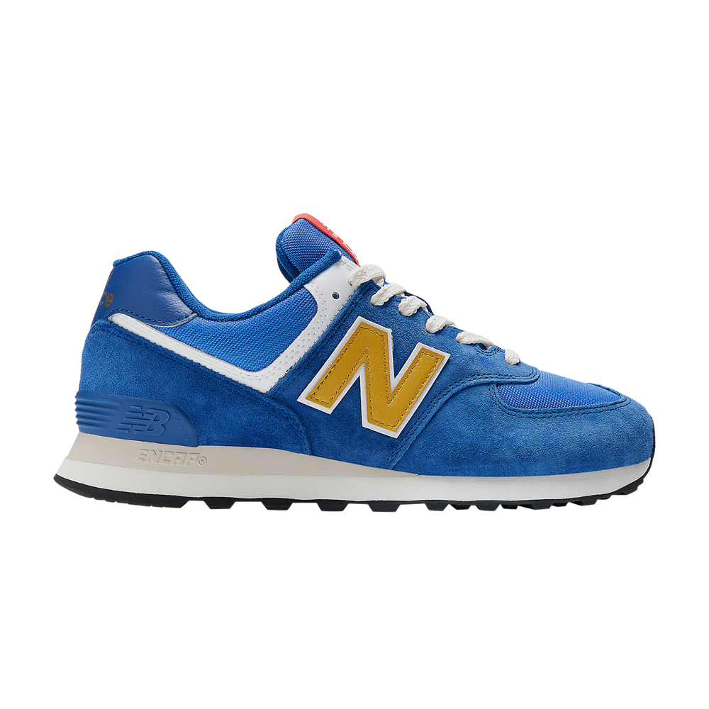 Pre-owned New Balance 574 'royal Blue Gold'