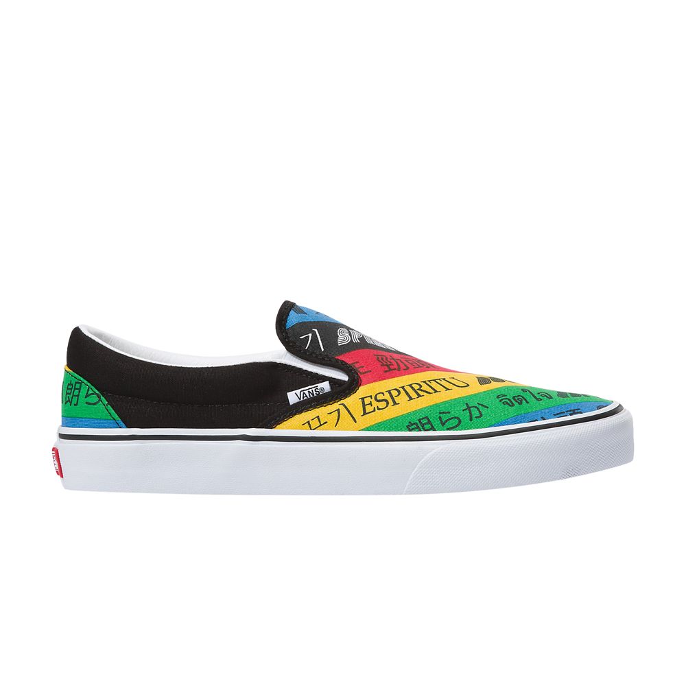 Pre-owned Vans Classic Slip-on ' Spirit' In Multi-color