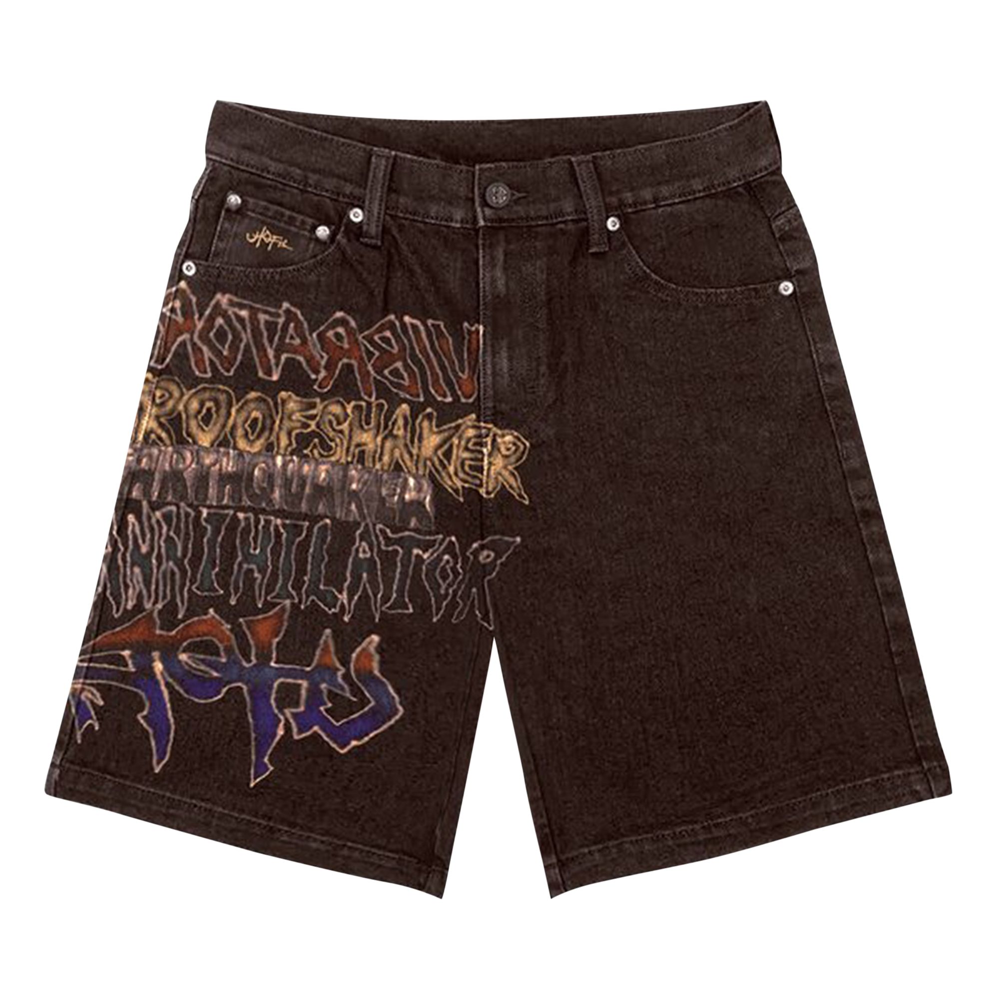 Cactus Jack by Travis Scott Earthquaker Shorts 'Brown' | Men's Size 30