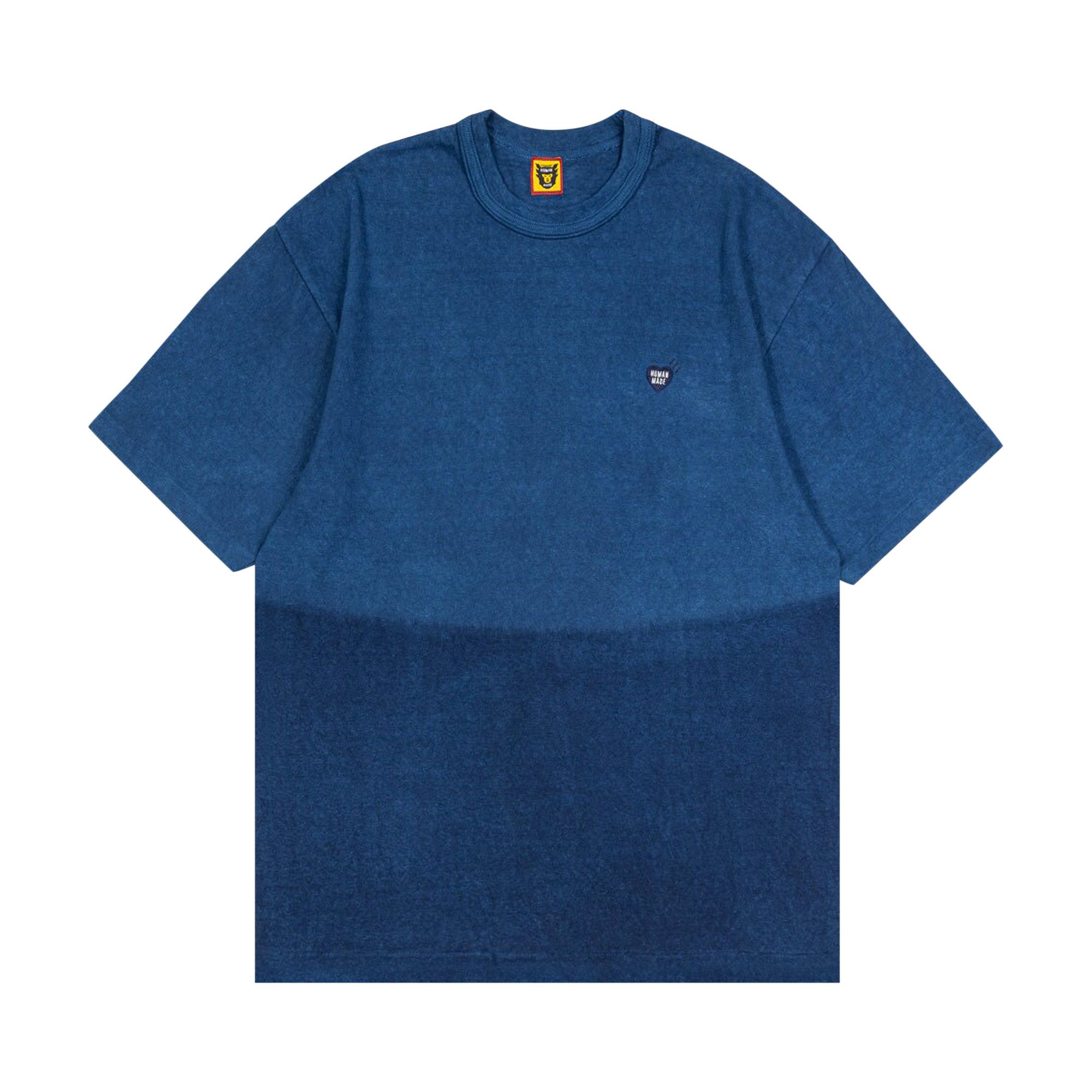 Pre-owned Human Made Dyed T-shirt #1 'indigo' In Blue