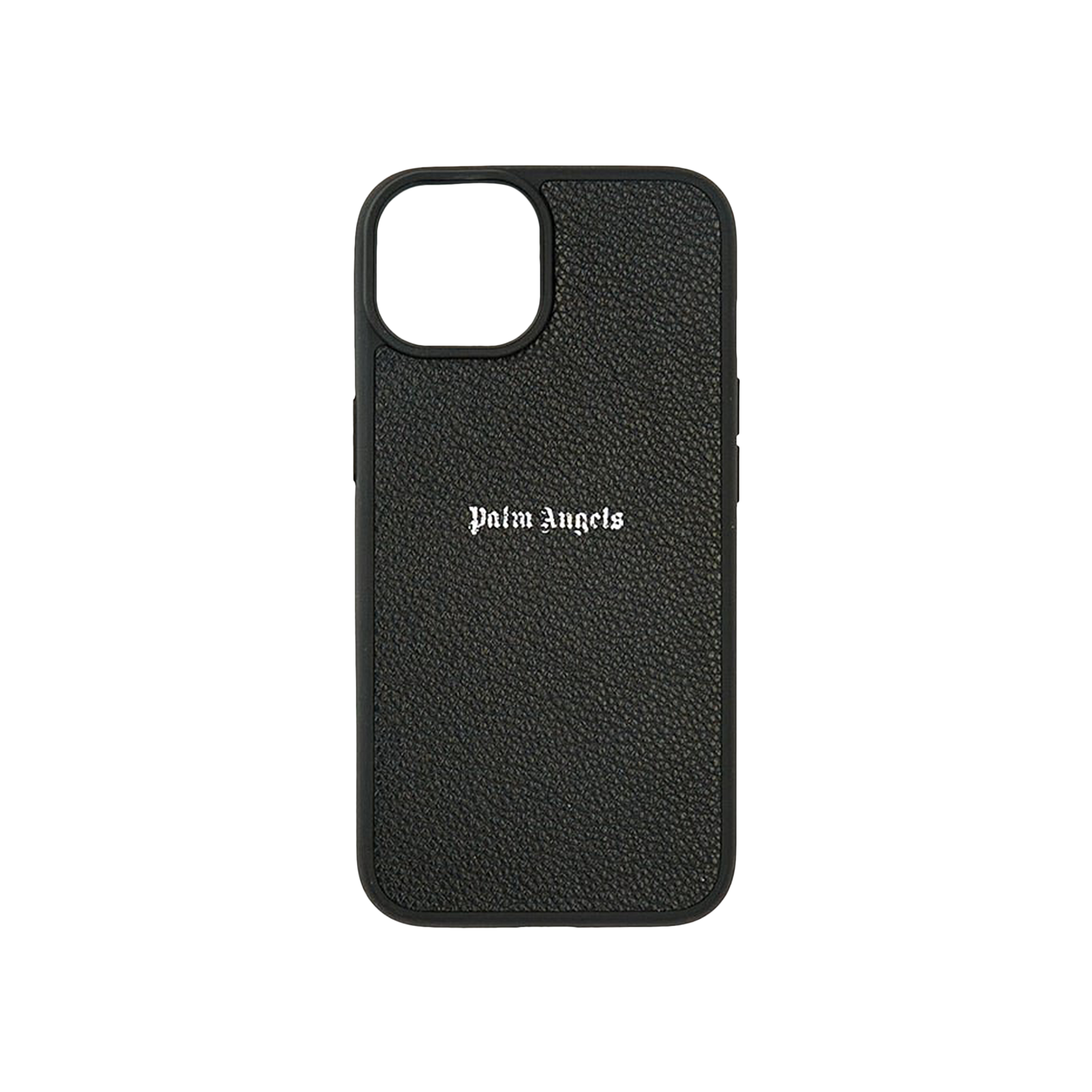 Pre-owned Palm Angels Basic Logo Iphone 14 Case 'black'