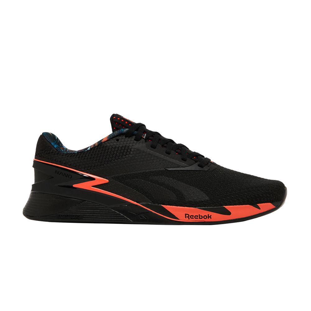 Pre-owned Reebok Nano X3 'black Orange Flare'